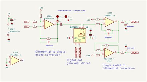 Operational Amplifier Op Amp Schematic Connection Questions And Dc