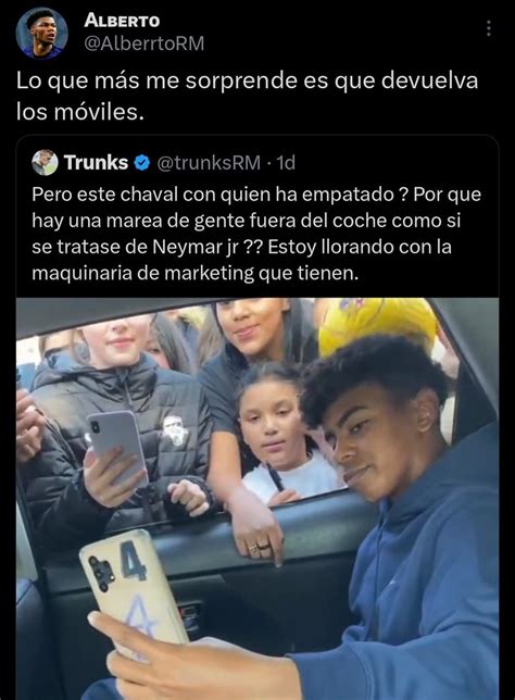 Antonio Blesa On Twitter Los RM Que Sueltan Comentarios Racistas