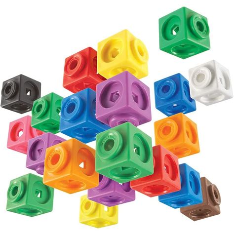 Mathlink Cubes Set Of 100 Learning Resources Babyonline Hk