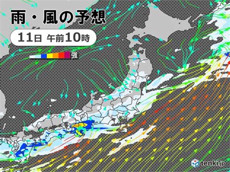 今日11日 西日本は大雨に警戒 関東も断続的に雨 激しい雨に注意 猛暑は収まる気象予報士 吉田 友海 2024年07月11日 日本気象