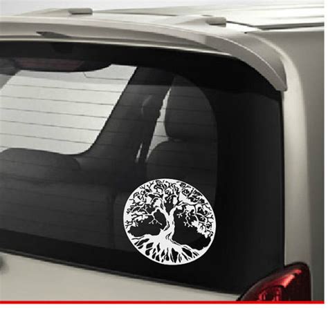 Tree Of Life Car Decal Vinyl Decal Ready To Ship Lap Top Etsy