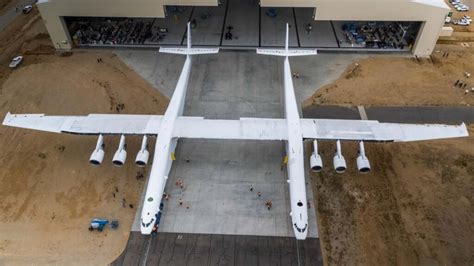 Monster Stratolaunch Aircraft Rolled Out, Getting Closer to First ...