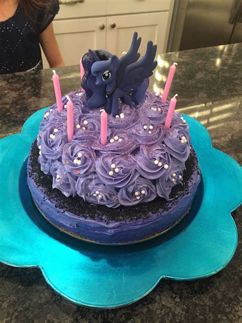 My Little Pony Luna Birthday Cake Pony Cake Little Pony Cake My