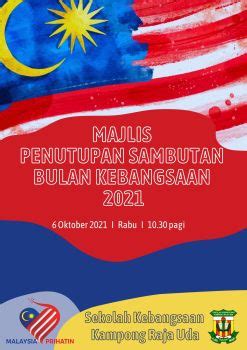 Majlis Penutupan Sambutan Bulan Kebangsaan 2021 Arnietarosli