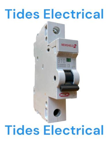 Mem Memshield Mcb Type B A Single Pole Circuit Breaker