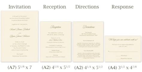 Image Result For Invitation Sizes Wedding Invitation Size Fun