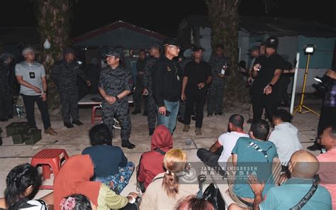 Jabatan Imigresen Tahan Warga Asing Dalam Serbuan Kampung Haram