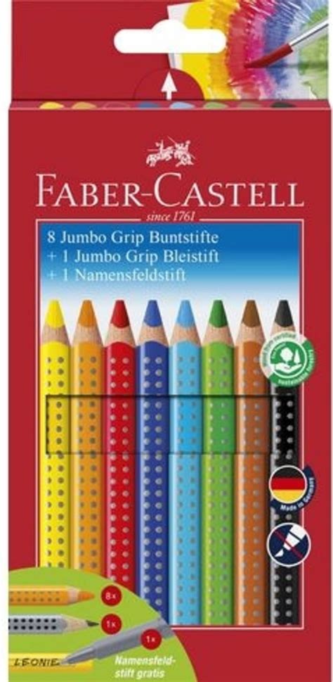 Faber Castell Grip Jumbo Farbstifte Playpolis