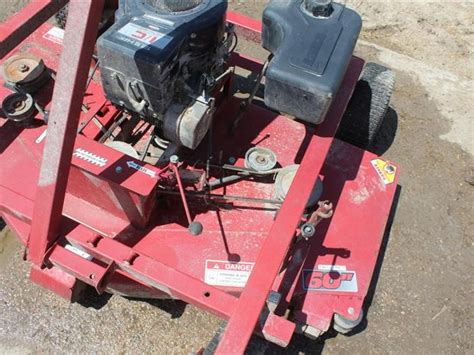 Swisher 60 Wide Pull Behind 4 Wheel Lawn Mower Bigiron Auctions