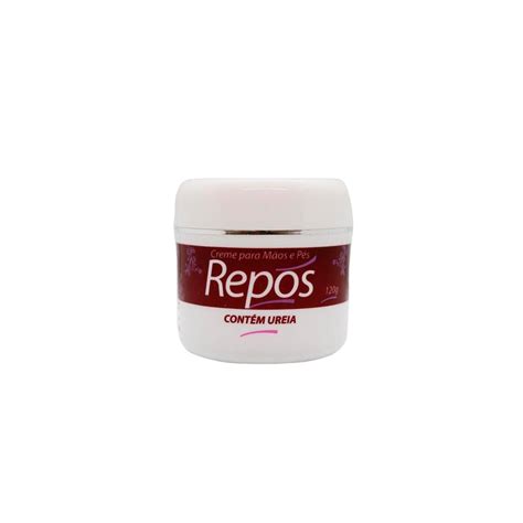 Creme Hidratante Repos para Mãos e Pés Ureia 120g Nova Era