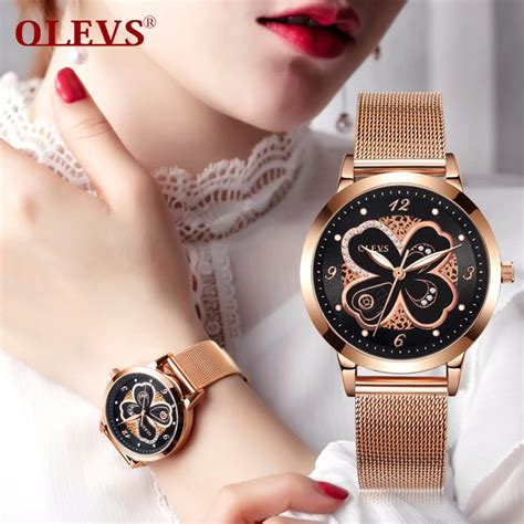 Buy Olevs Luminous Ladies Dress Quartz Watches Luxury