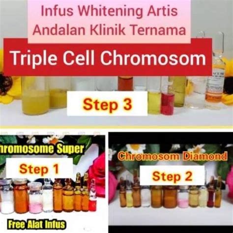 Jual Triple Cell Chromosome Lengkap Dengan Alat Infus Shopee Indonesia