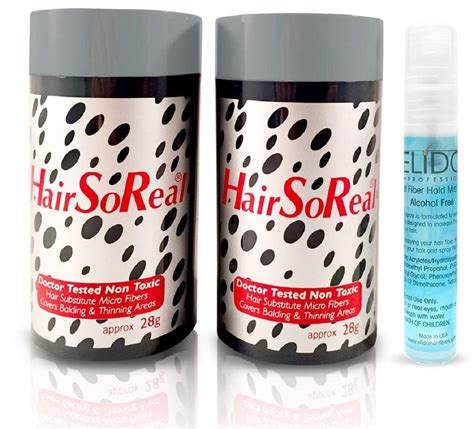 Amazon Hairsoreal X Hsr Hair Loss Concealer Fiber With Free