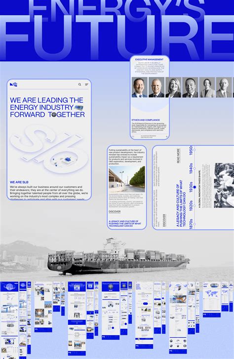 Schlumberger Corporate Redesign Behance