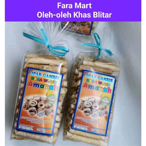 Jual OPAK GAMBIR KETAN WIJEN Oleh Oleh KHAS BLITAR 250gr Shopee Indonesia