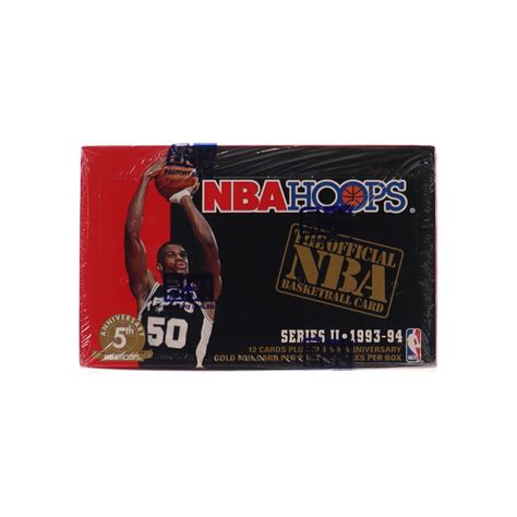 Hoops Series Basketball Hobby Box With Packs Pristine