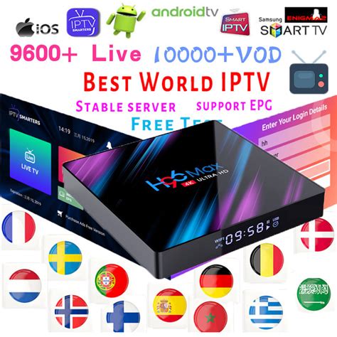 Trex IPTV Box H96 Max Rk3318 Android TV Box 9 0 Hot Selling In