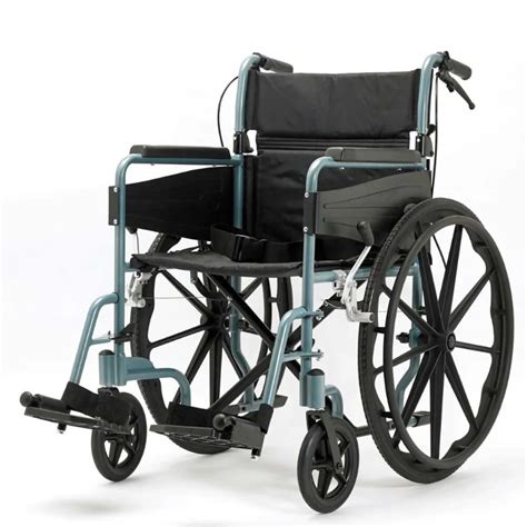 Days Escape Lite Self Propelled Wheelchair Silver Blue