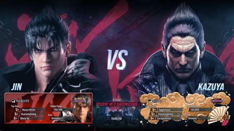 Tekken 8 Ranked Ft2 Jin Vs Kazuya Ewhf Vs Ewgf Youtube