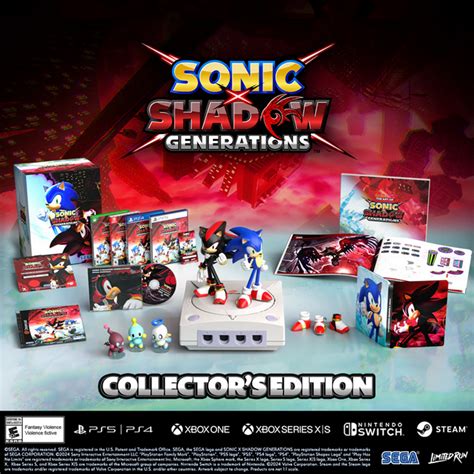 Sonic X Shadow Generations Collectors Edition Playstation 4 Lrg Bazaar