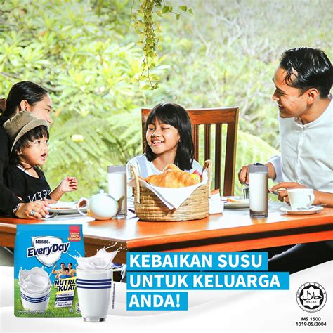 Sihat Dan Ceria Bersama Yang Tersayang Dengan Susu Penuh Nutrisi Nestlé Everyday