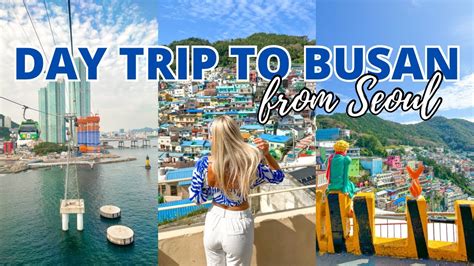 Travel Vlog: Day Trip to Busan from Seoul, South Korea - YouTube