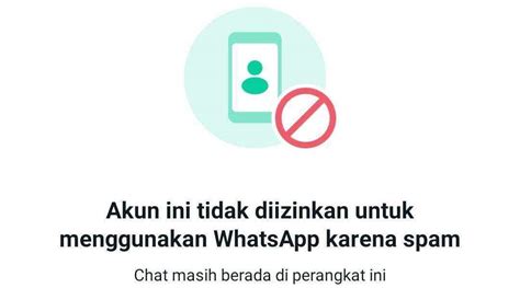 Whatsapp Melakukan Pemblokiran Nomor Secara Sepihak