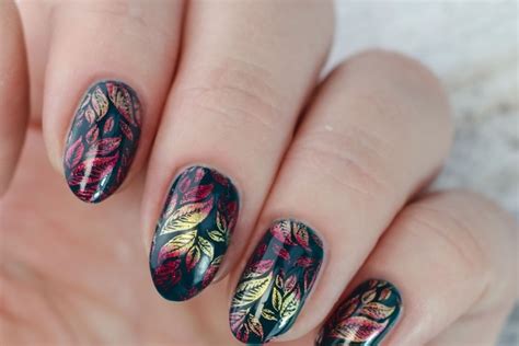 Nail art feuille d automne les meilleures idées à copier