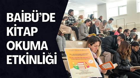 Ba B De Kitap Okuma Etkinli I Bolu Takip Gazetesi