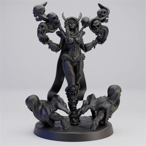 Hot Goblin ライザーアポストルB オンベース ミニチュア ホットゴブリン 死霊術師