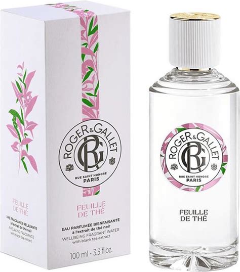 Uniseks Parfum Roger Gallet Feuille De Th Edp Ml Bol