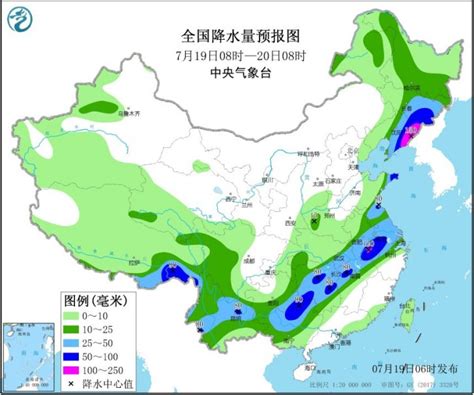 中央气象台：强降雨带横跨南北，东北地区大暴雨来袭