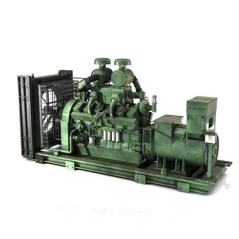 3d Diesel Generator Turbosquid 1178783