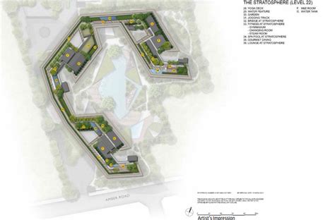 Amber Park Site Plan And Facilities