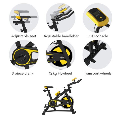 Nero Sport Bluetooth Studio Exercise Bike - Blueunplugged