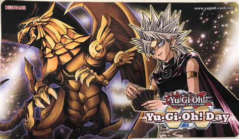 Yu Gi Oh Day 2014 Marik Ishtar And The Winged Dragon Of Ra Playmat