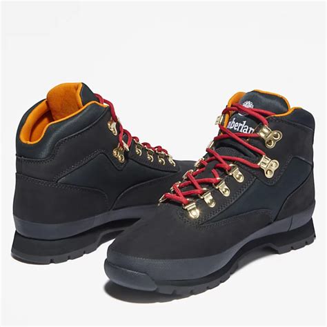 Timberland® Euro Hiker Hiking Boot For Men In Black Timberland