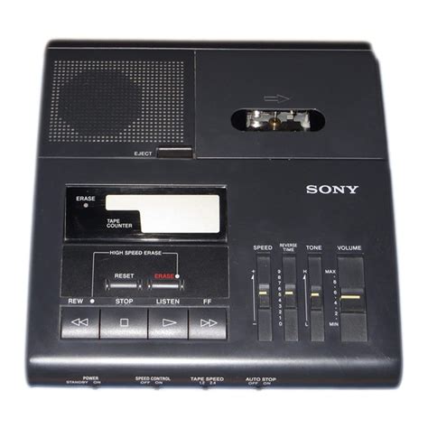 SONY BM 840 - MICROCASSETTE TRANSCRIPTION TRANSCRIBER MACHINE S ...