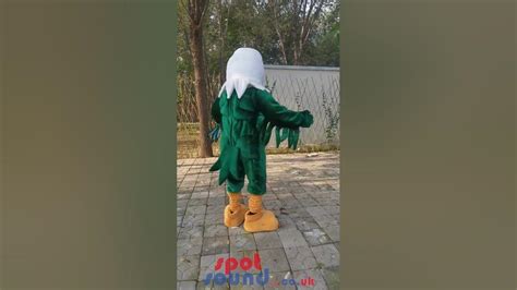 Spotsound Co Uk Mascot Costume Giant White Headed Green Eagle Full Body Mascot Costume Outfit