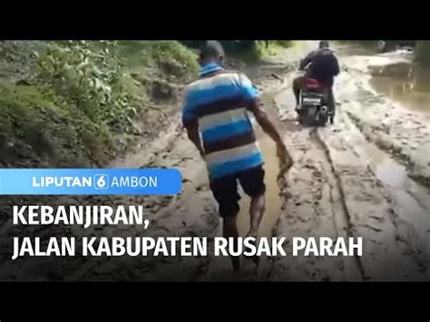 Warga Serta Pelintas Prihatin Jalan Ke Kabupaten Rusak Liputan