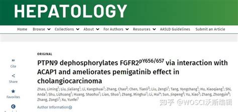 Hepatology 山东大学发现改善胆管癌靶向药物培美替尼疗效的新策略 知乎