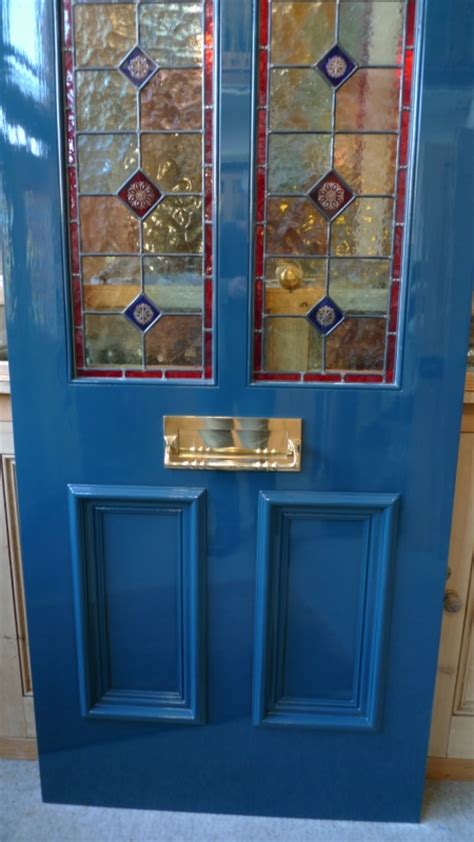 A Victorian Style Stained Glass Front Door Stained Glass Doors Company