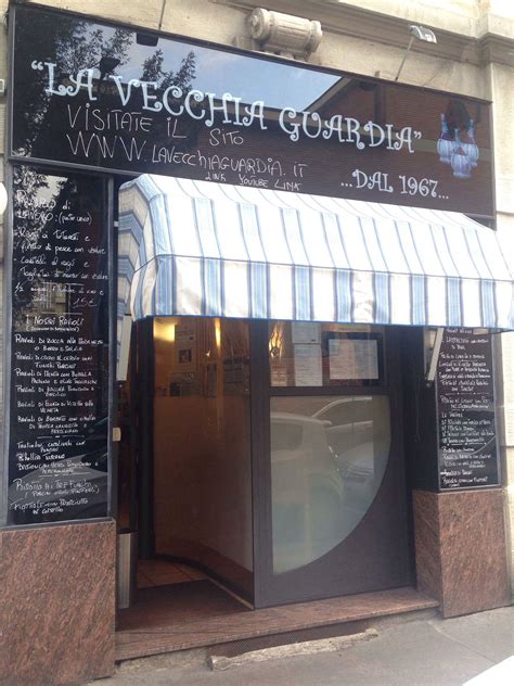 Trattoria La Vecchia Guardia A Milano Foto Del Menu Con Prezzi