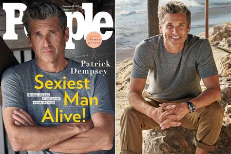 Every Mc Dreamy Photo From Patrick Dempsey S Sexiest Man Alive Cover Shoot