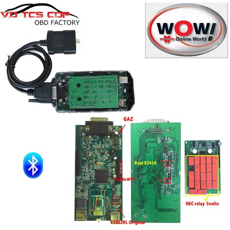 Pcs Dhl A Chip V Nec Green Pcb Board Wow Cdp Snooper V