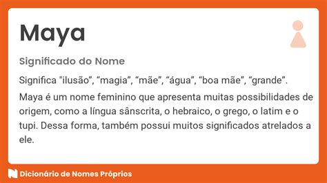 Significado Do Nome Maya Dicion Rio De Nomes Pr Prios