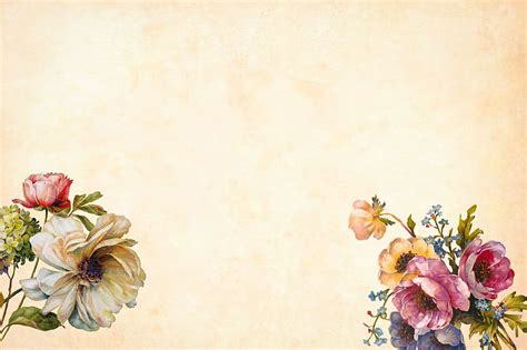 79 Background Flower Vintage Images Myweb