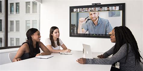 Compact 4K videoconferencing camera for interactive display