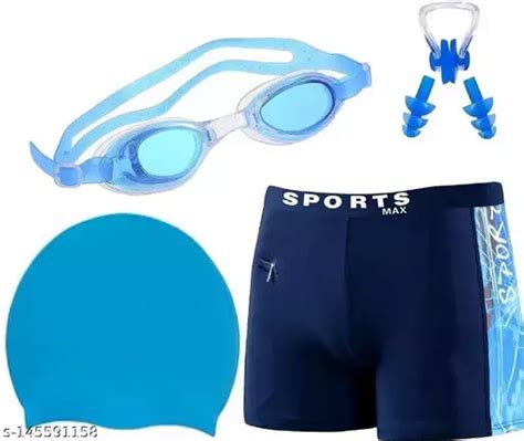 1to Finity Assorted Colour Boy Swimming Kit With 1 Swimming Shorts