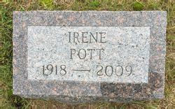 Irene Huldah Bohl Pott M Morial Find A Grave